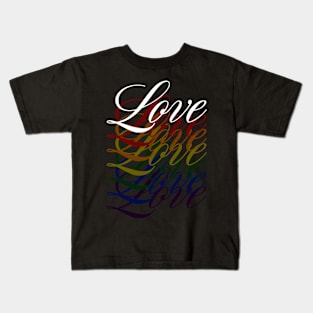 Scripts of Love Kids T-Shirt